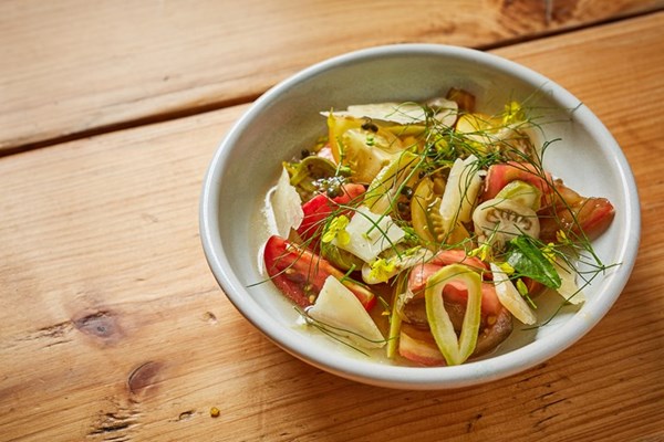  Isle of Wight tomatoes with tomato broth