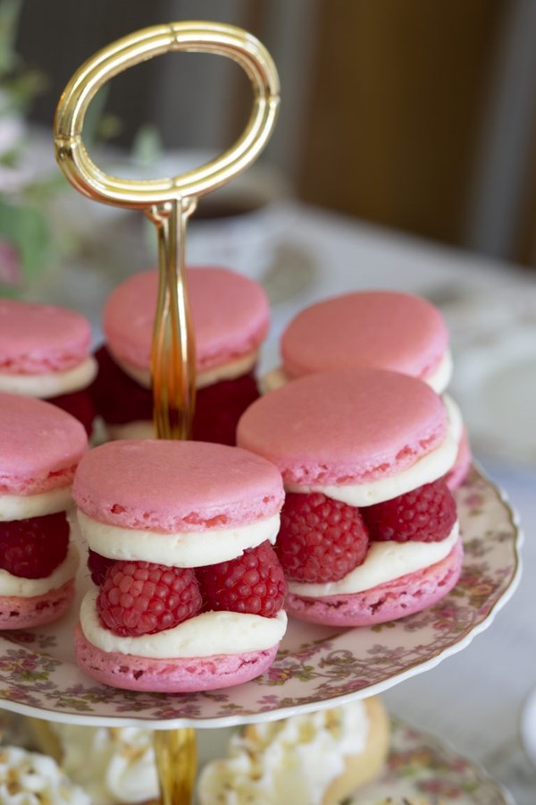 Ispahan French macarons
