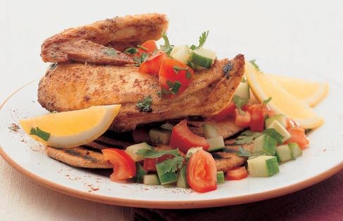 Israeli barbecued chicken