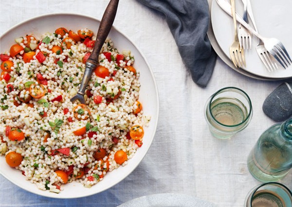 Israeli couscous tabbouleh