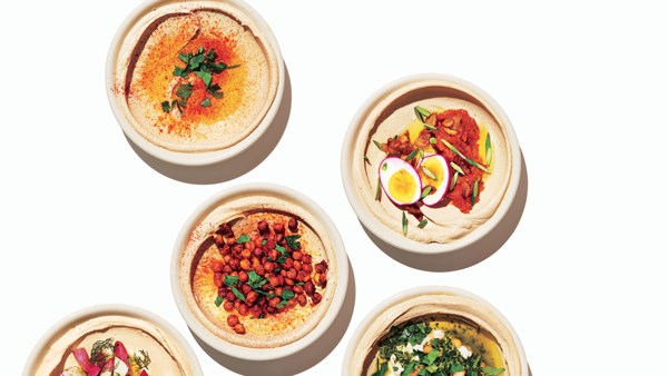 Israeli-style hummus