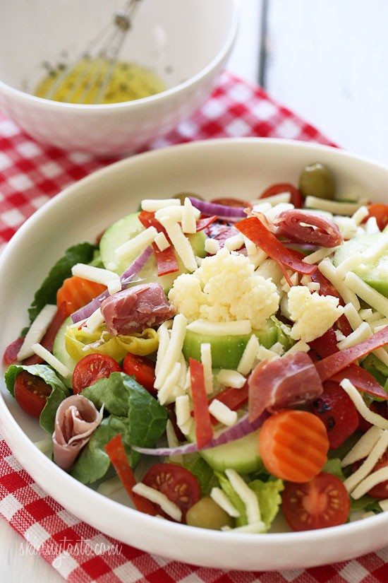 Italian antipasto salad