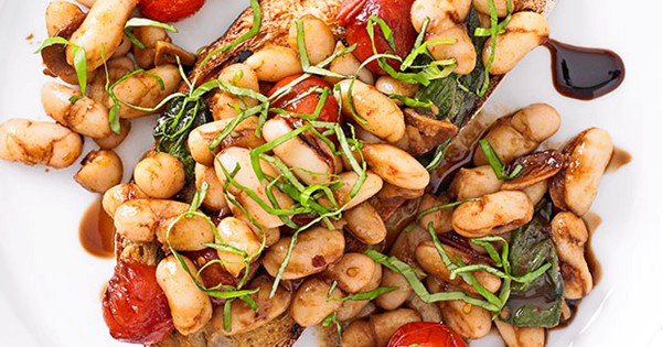 Italian beans on toast