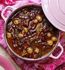 Italian beef, porcini and red wine stew