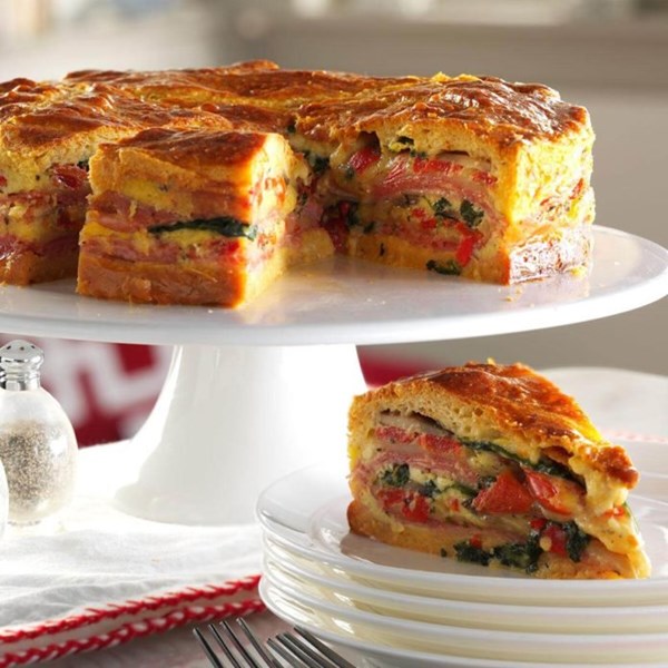 Italian brunch torte