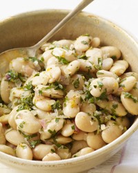 Italian butter beans with Meyer lemon and tarragon