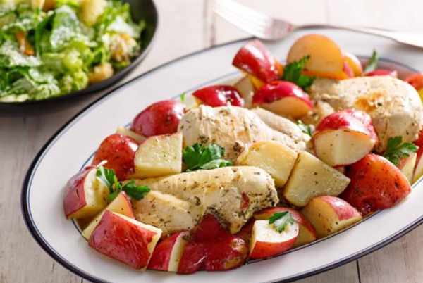 Italian chicken and potatoes
