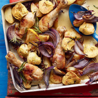 Italian chicken with artichokes