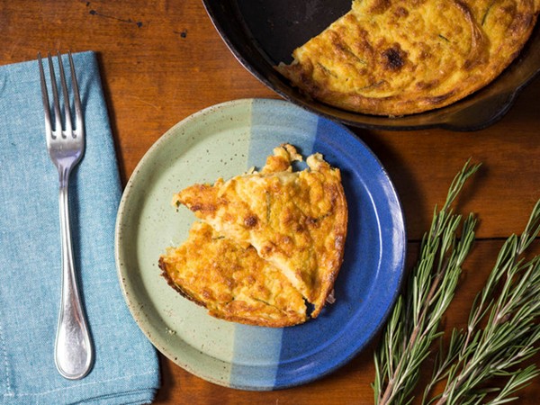Italian chickpea pancake (Farinata)