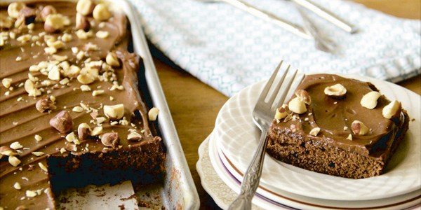 Italian chocolate sheet cake