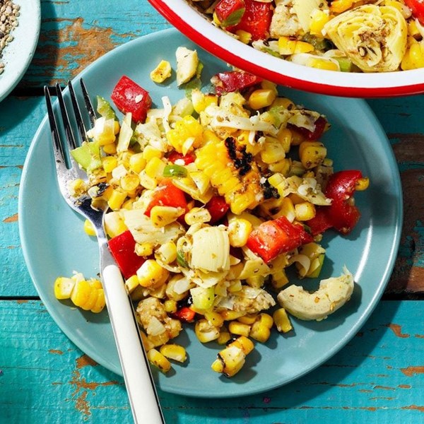 Italian corn salad