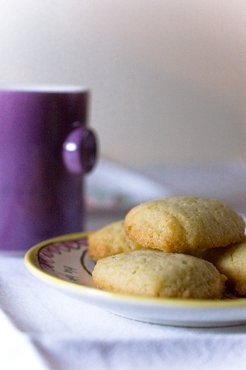 Italian cornmeal cookies (Crumiri)