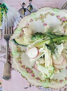 Italian crudité salad