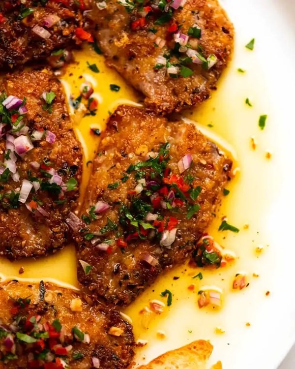 Italian crusted sardines
