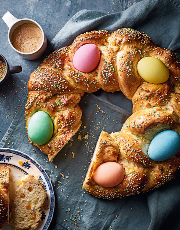 Italian Easter bread (Pane di Pasqua)