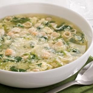 Italian egg-drop soup