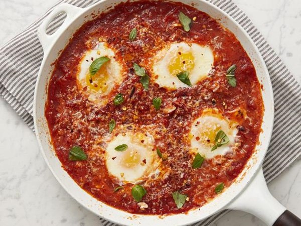 Italian eggs in purgatory 