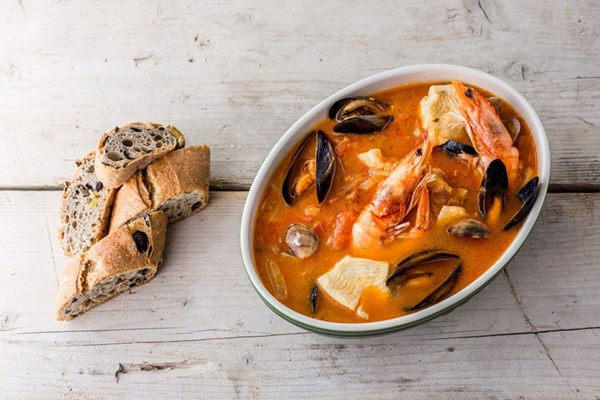 Italian fish stew (Brodetto)