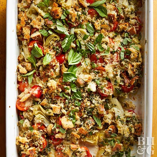 Italian garden casserole