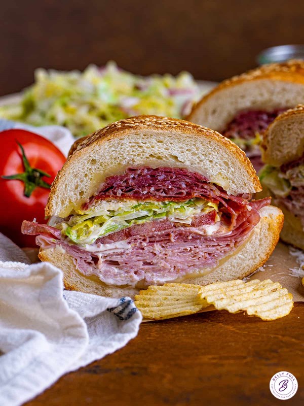 Italian grinder sub