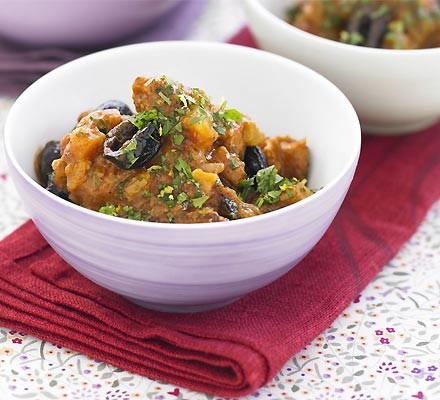 Italian lamb stew with rosemary and olives
