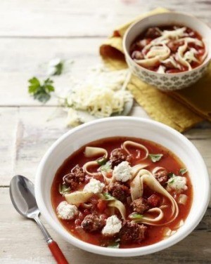 Italian 'lasagne' soup