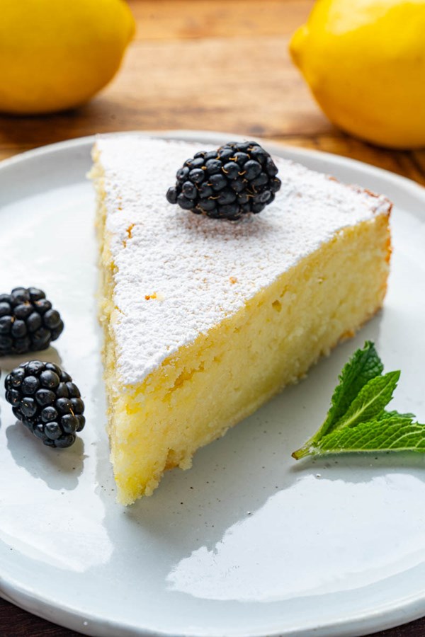 Italian lemon ricotta cake