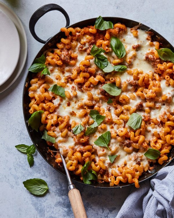 Italian mac and cheese bake