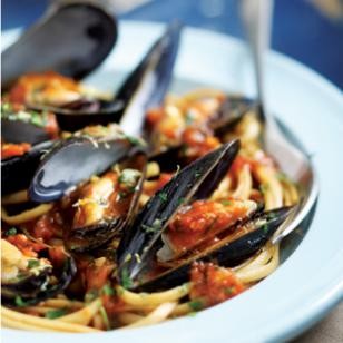 Italian mussels & pasta