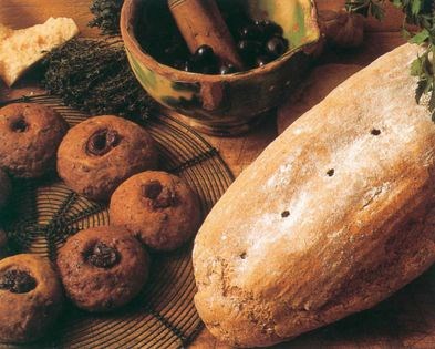 Italian olive bread