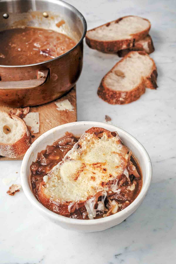 Italian onion soup (Licurdia)