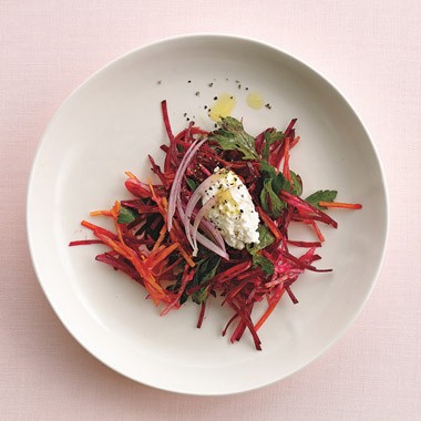 Italian parsley and beet salad