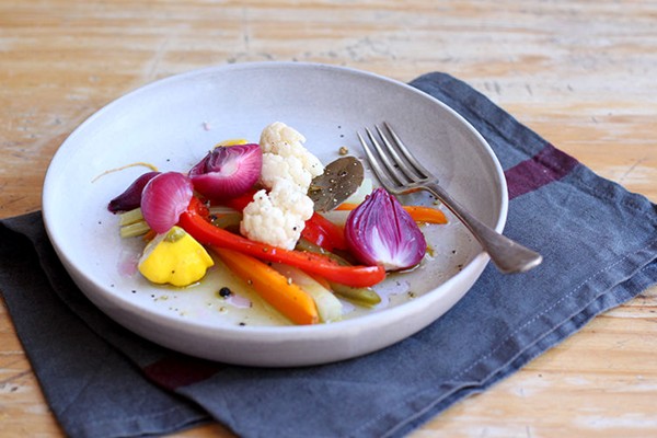 Italian pickled vegetables (Giardiniera)