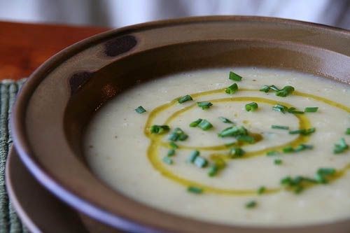 Italian potato leek soup