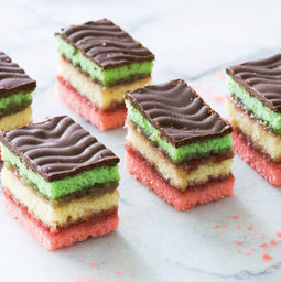 Italian rainbow cookies