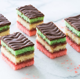 Italian rainbow cookies