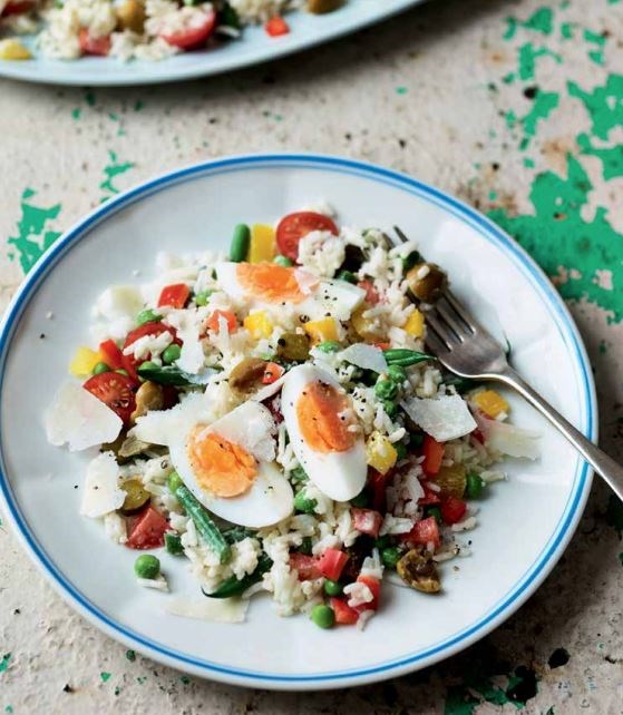 Italian rice salad (Insalata di riso)