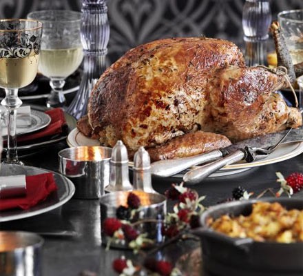 Italian roast turkey