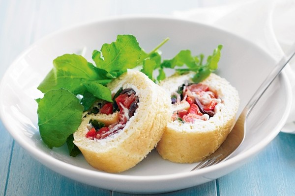 Italian rolled omelette