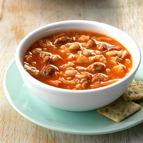 Italian sausage & bean soup