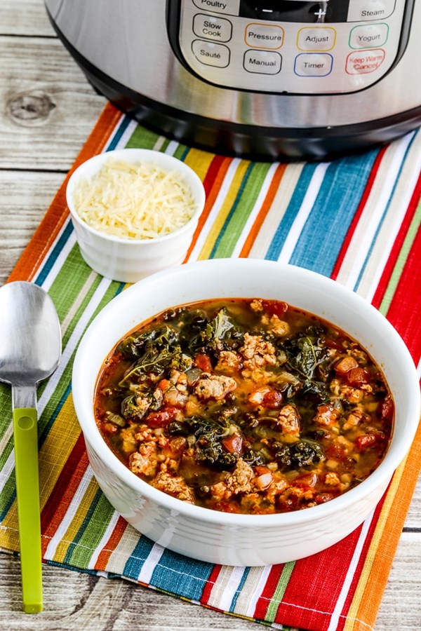 Italian sausage and kale soup