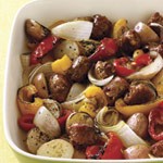 Italian sausage and potatoes