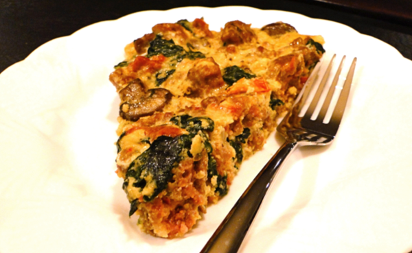 Italian sausage frittata