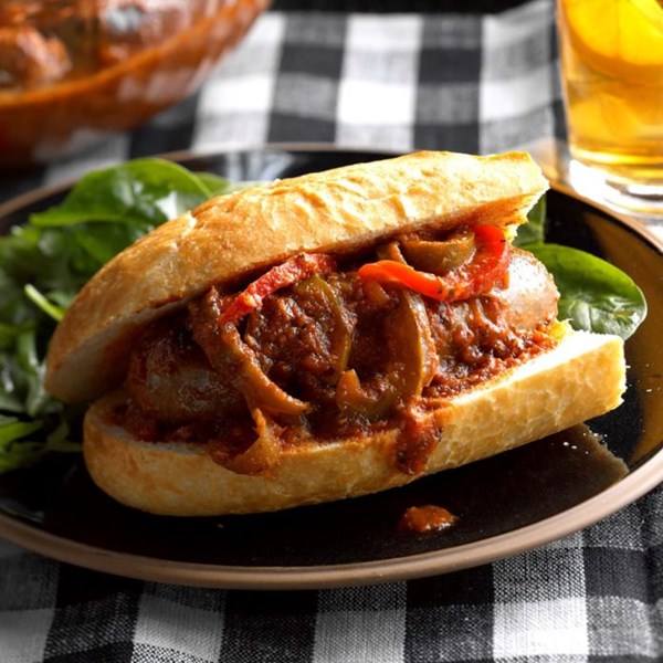 Italian sausage hoagies 
