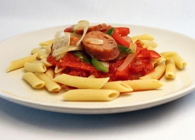 Italian sausage penne
