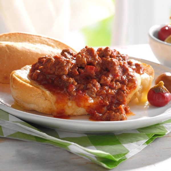 Italian sausage sloppy Joes 