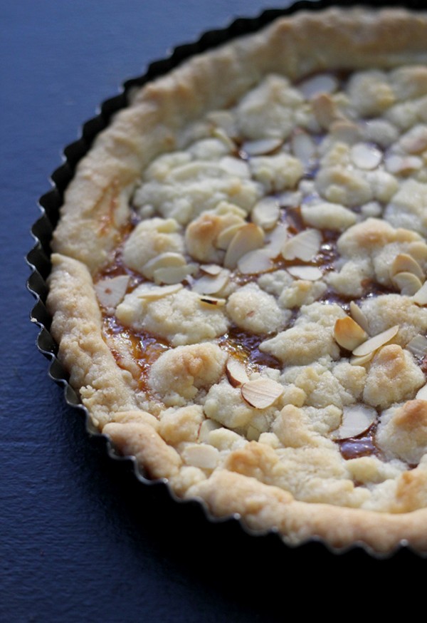 Italian shortbread jam tart