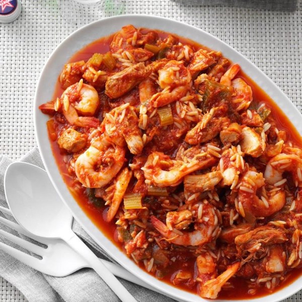 Italian shrimp & pasta