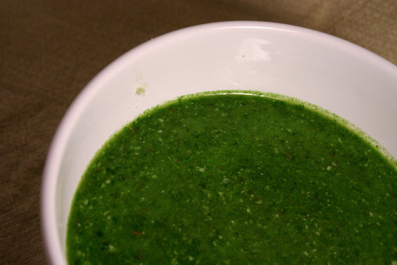 Italian spinach dressing