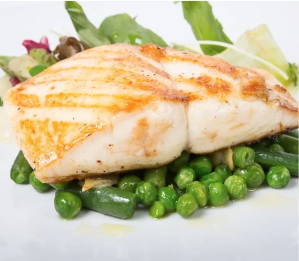 Italian-style baked haddock
